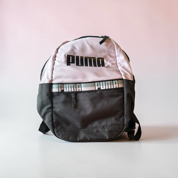 Puma Handbags - PUMA Two-Tone Pink & Black Backpack
